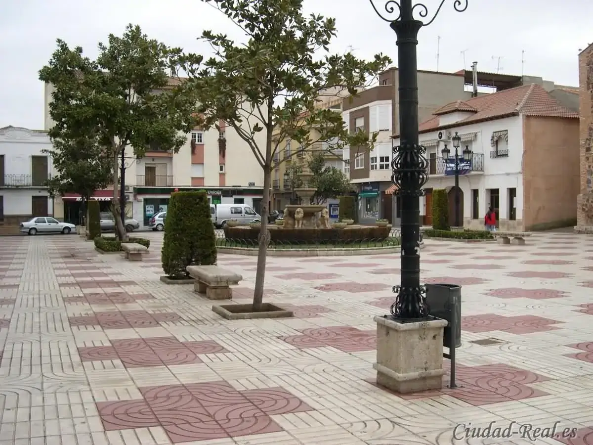 Vista de bolaños donde trabaja fontanero en ciudad real